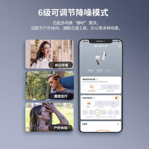 JBL TUNE FLEX 小晶豆  真无线蓝牙耳机 商品图4