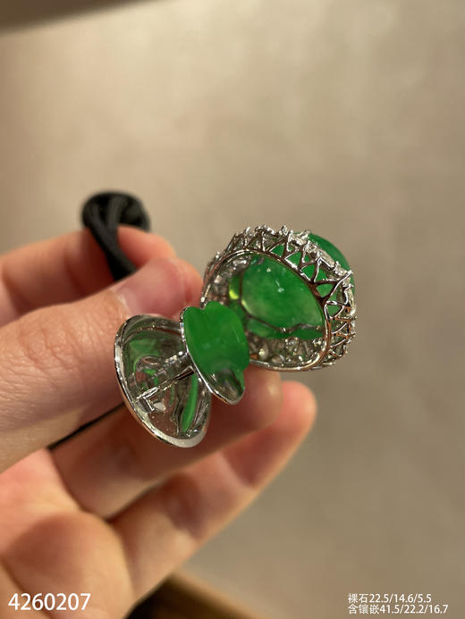 冰艳绿葫芦吊坠【4260207】具体价格微信咨询 商品图7