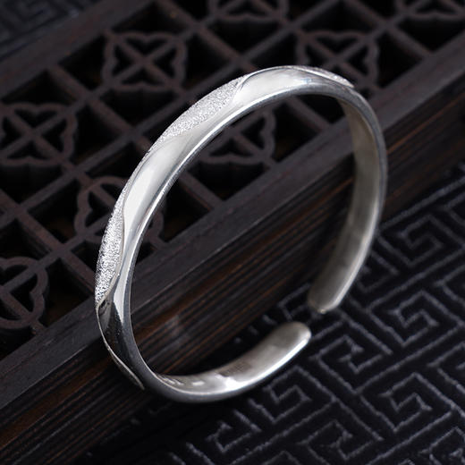 【星辰秘语】子佩集S999银手工手镯原创设计【55031105】2407 商品图1