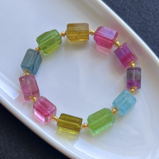 34.68g 原石碧玺手链 商品图8