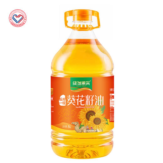 绿洲果实葵花籽油5L 商品图0
