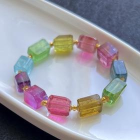 34.68g 原石碧玺手链