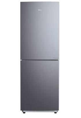 美的（202654）（Midea）186升两门小冰箱 风冷无霜 PT铂金净味 节能省电 双开门双温 宿舍租房公寓家用大容量优选线下同款 BCD-186WMA 榭湖银