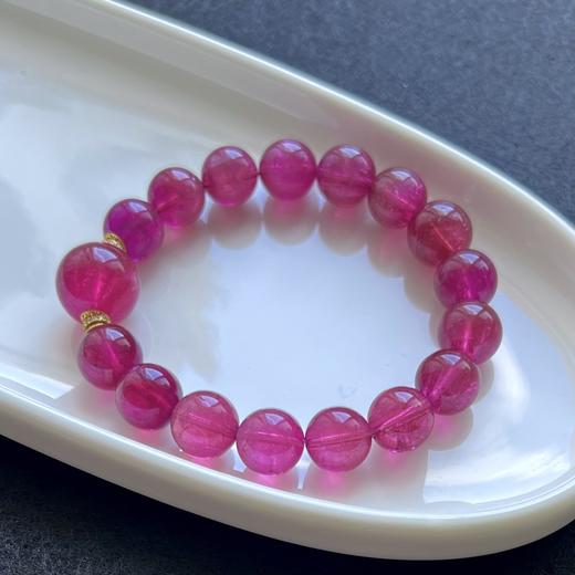 36.27g 14mm 碧玺手链 商品图3