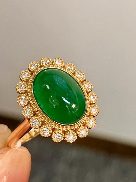 3.18ct 祖母绿戒指 商品图3