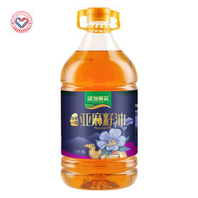 绿洲果实亚麻籽油5L