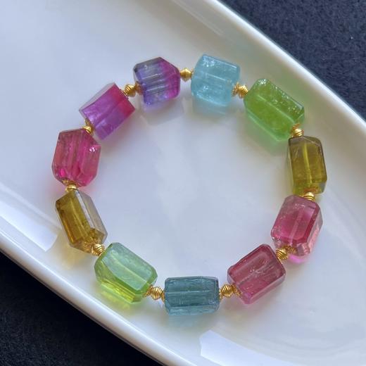 34.68g 原石碧玺手链 商品图6