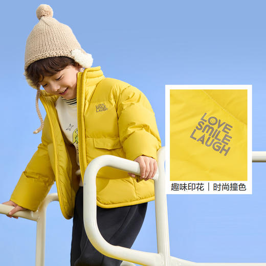 【爆品主推】巴拉巴拉童装儿童羽绒服男童女童面包服冬装新款立领外套印花【巴拉巴拉专场】 商品图6