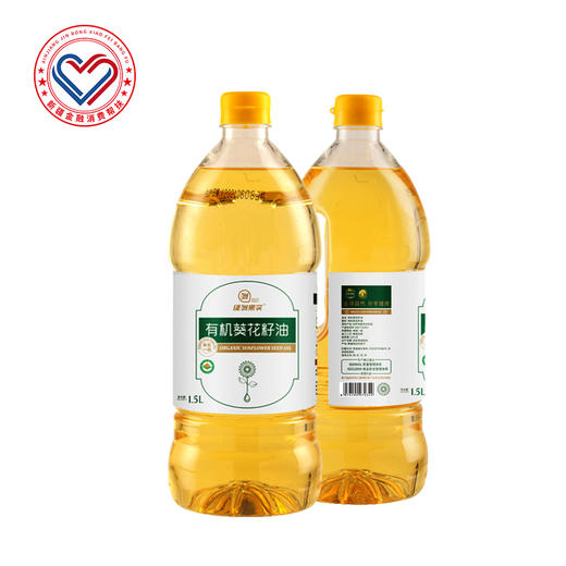 绿洲果实有机葵花籽油1.5L 商品图1