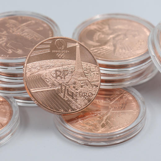 【法定货币】2024年法国巴黎奥运会纪念币套装(12枚) 商品图6