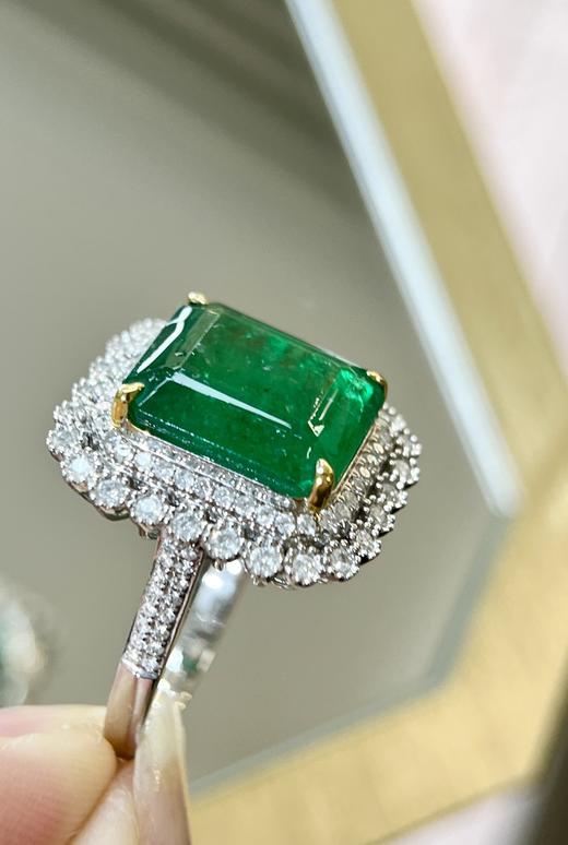 7.56ct 祖母绿戒指 商品图0