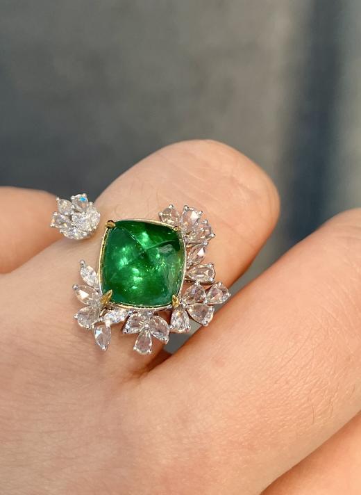 5ct 祖母绿戒指 商品图6