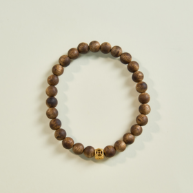 玉美人菲菲HZ/沉香单圈文创约7mm