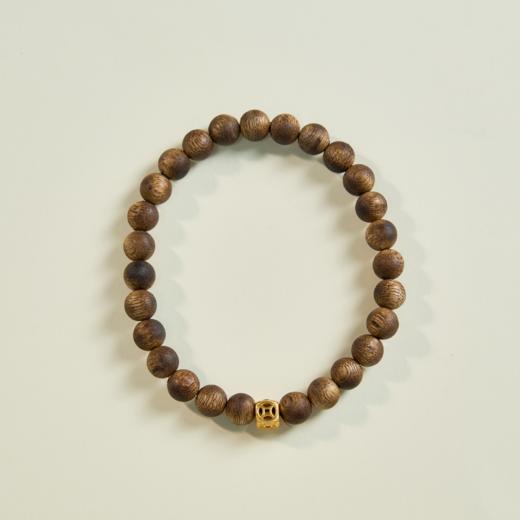 玉美人菲菲HZ/沉香单圈文创约7mm 商品图0