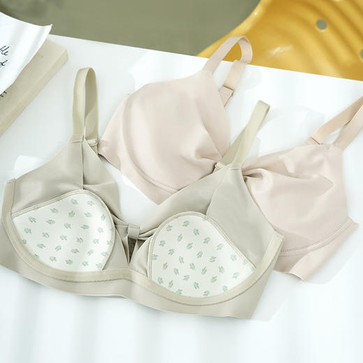 夏季纯欲风大杯内衣女大胸显小薄款防下垂透气上托调整型文胸少女 商品图3
