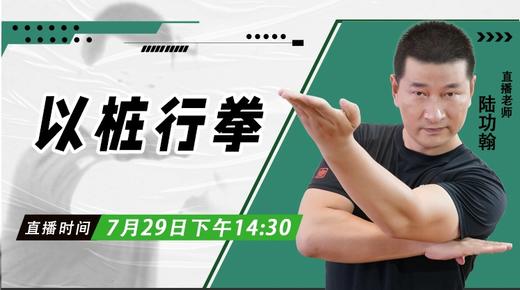 【7月29日】以桩行拳——功夫课堂 商品图0