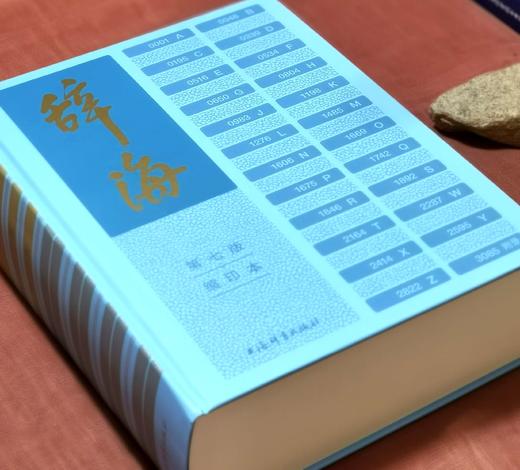 《辞海》第七版缩印本，大16开，精装，陈至立主编，上海辞书出版社2022年一版二印，3488页，定价600，售价240元。 商品图1