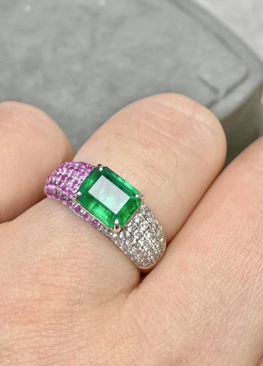 1.65ct 祖母绿戒指 商品图5