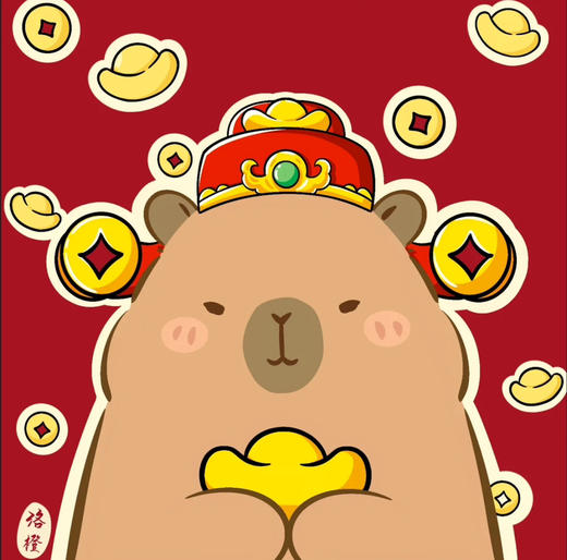 卡皮巴卡财神 商品图3