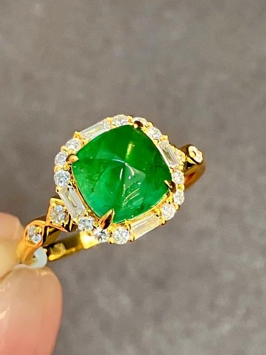 2.2ct 祖母绿戒指 商品图0