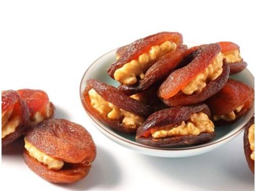 西域果园大漠马卡龙杏包核桃仁120g 商品图1