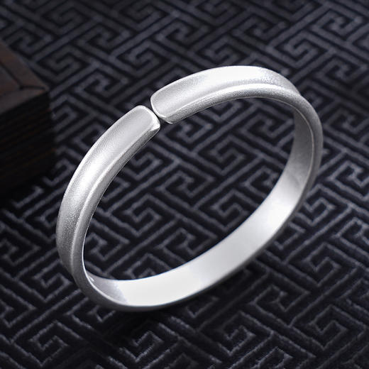 【莫忘初衷】子佩集S999银手工手镯原创设计【55034118】2407 商品图1