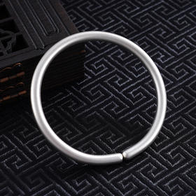 【细水流年】子佩集S999银手工手镯原创设计【55033120】2407