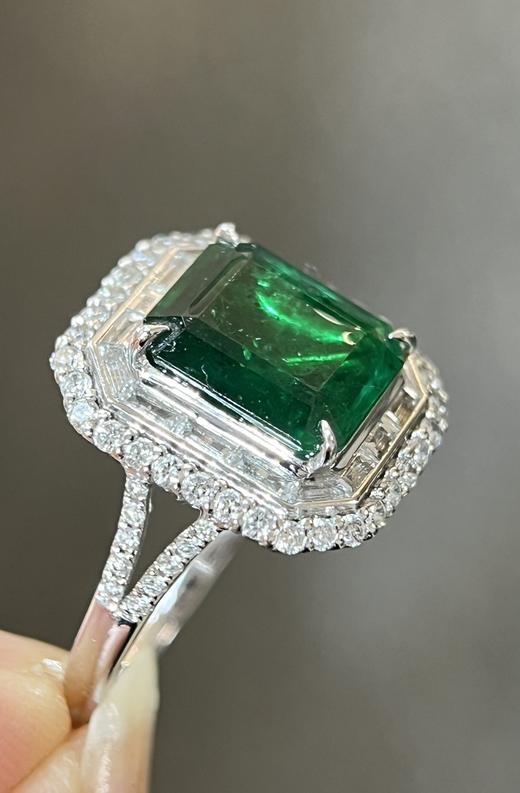 2.85ct 祖母绿戒指 商品图4