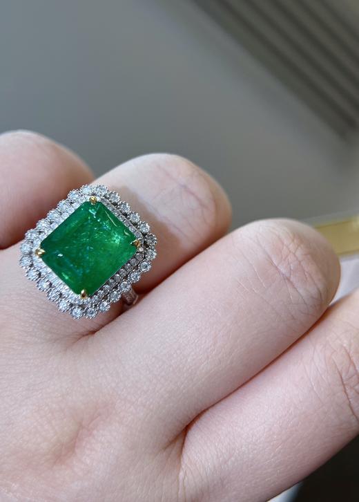 7.56ct 祖母绿戒指 商品图6