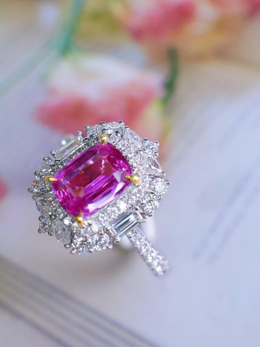 1.15ct 4.26g 蓝宝石戒指 商品图1