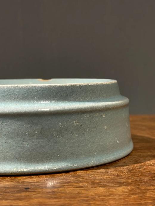 汝窑天青釉笔舔砚，顺丰包邮 商品图5
