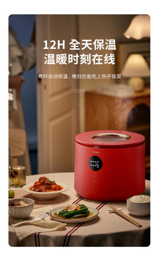 🌟【MODONG摩动新款可视电饭煲5L款 】✅1、可视玻璃上盖，食物烹煮过程一目了然，美味随时看得见 🌈 商品图1