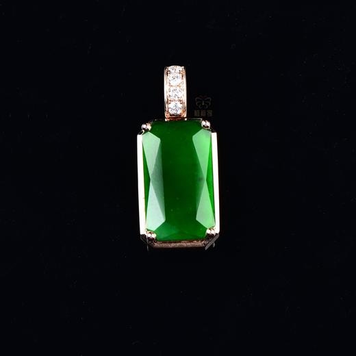 【承福】满绿无事牌挂坠-GZ12404066 商品图0