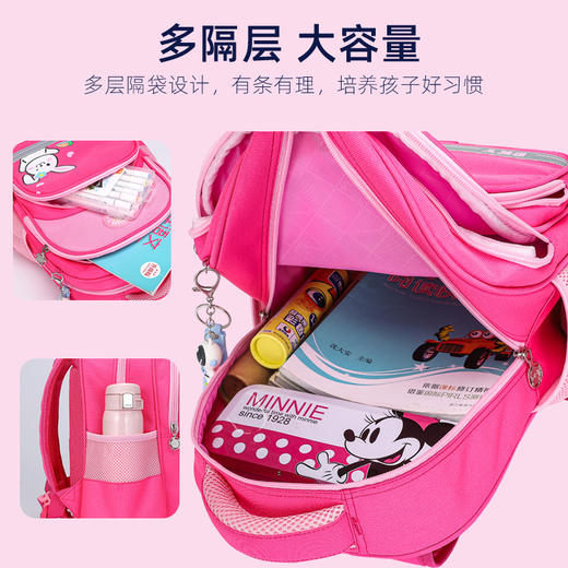 贝科羊儿童书包 韩版减负护脊硬壳双肩包 小学生书包一至三年级书包开学季文具套装 商品图4