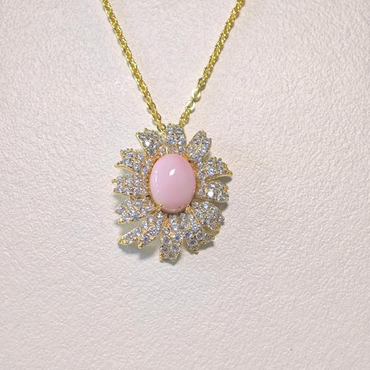 7DAYS粉黛系列繁花海螺贝珠项链 商品图0