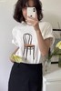 shyshystill/shy202105041/“中古椅子” 古典主义小高领好质感棉T恤 商品缩略图2