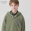马克珍妮男童山系户外大口袋连帽卫衣儿童上衣2024秋装新款240983 商品缩略图4