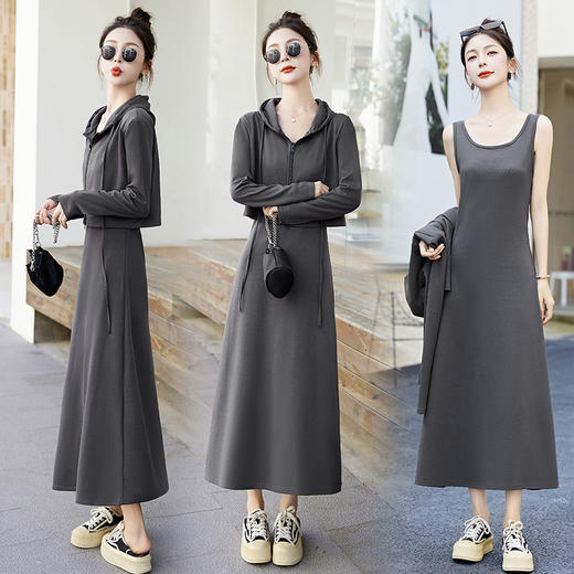 时尚韩版轻奢高级感，盐系穿搭两件套HR-YRX8909 商品图0