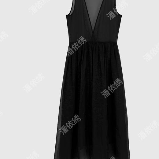 04-3潘依绣丁丁宠粉PanYiXiu/潘依绣【仙女梦境】网纱薄款气质背心无袖连衣裙 W-62118 商品图2