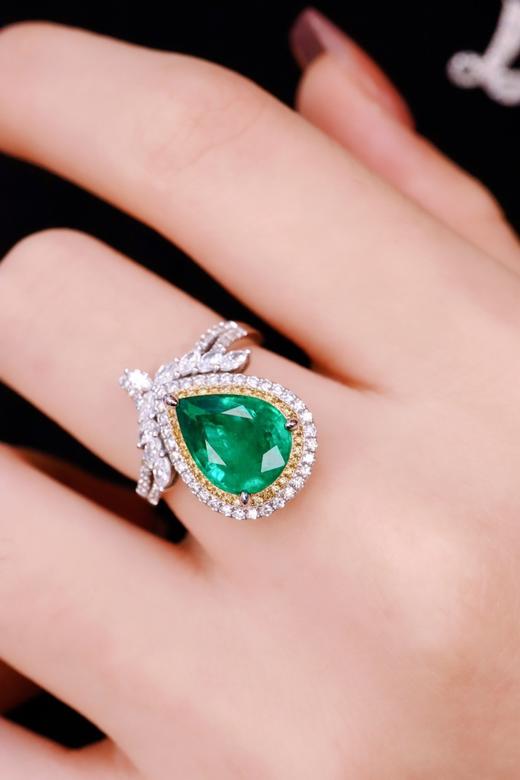 2.5ct 祖母绿戒指 商品图4