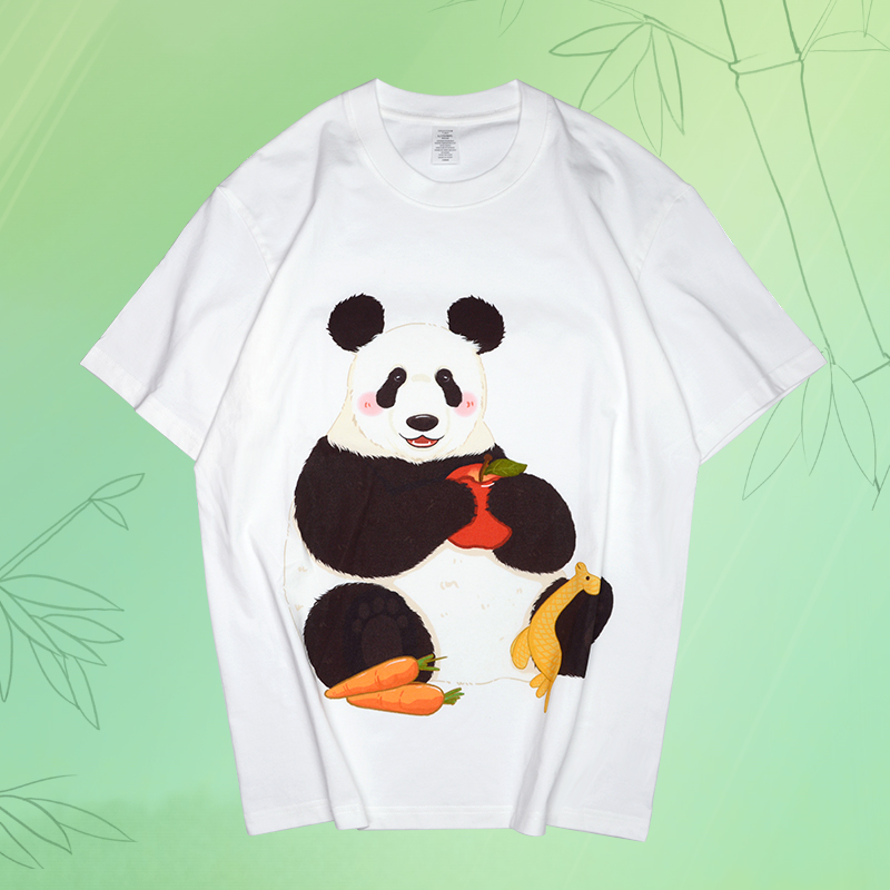 熊猫T恤衫