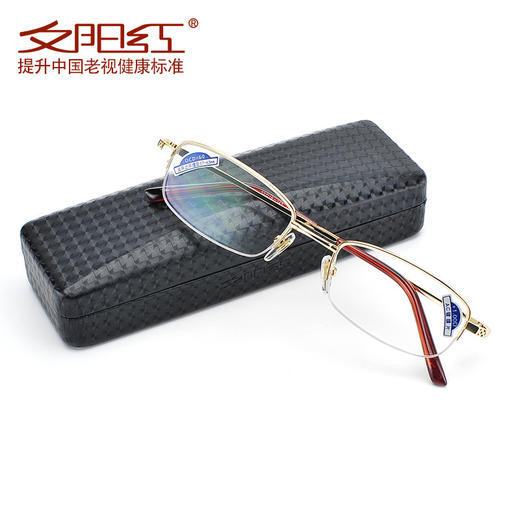 夕阳红金属半框老花镜JX6005 商品图1