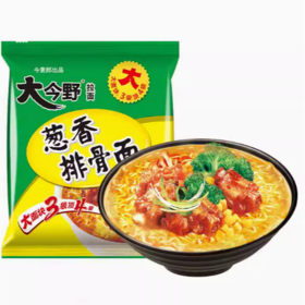 今麦郎大今野葱香排骨面（包）91g*5