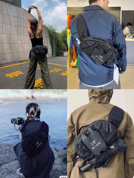 袅家System_A Q5腰包户外运动情侣机能胸包5L 商品图0