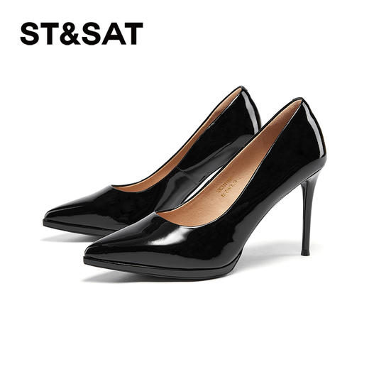 星期六经典简约百搭尖头细高跟SSC3111195 商品图7