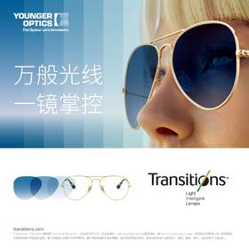 雅歌1.56非球面单光全视线第八代变色灰变多层复合膜现片