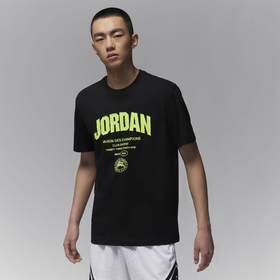 Nike/耐克Jordan耐克短袖男夏季新款运动休闲宽松速干印花t恤FZ1926-010