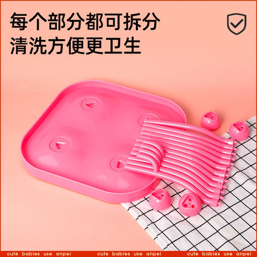 婴儿奶瓶架多功能可拆卸晾干架宝宝奶嘴奶瓶沥水架儿童便携沥干架 商品图3