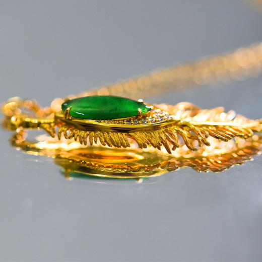 片羽翡翠项链（定制40天） 商品图3