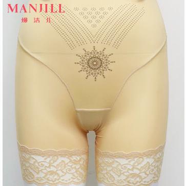 【商场同款】 熳洁儿 高腰束身裤中长裤提臀收腰收腹显瘦24704202 商品图0